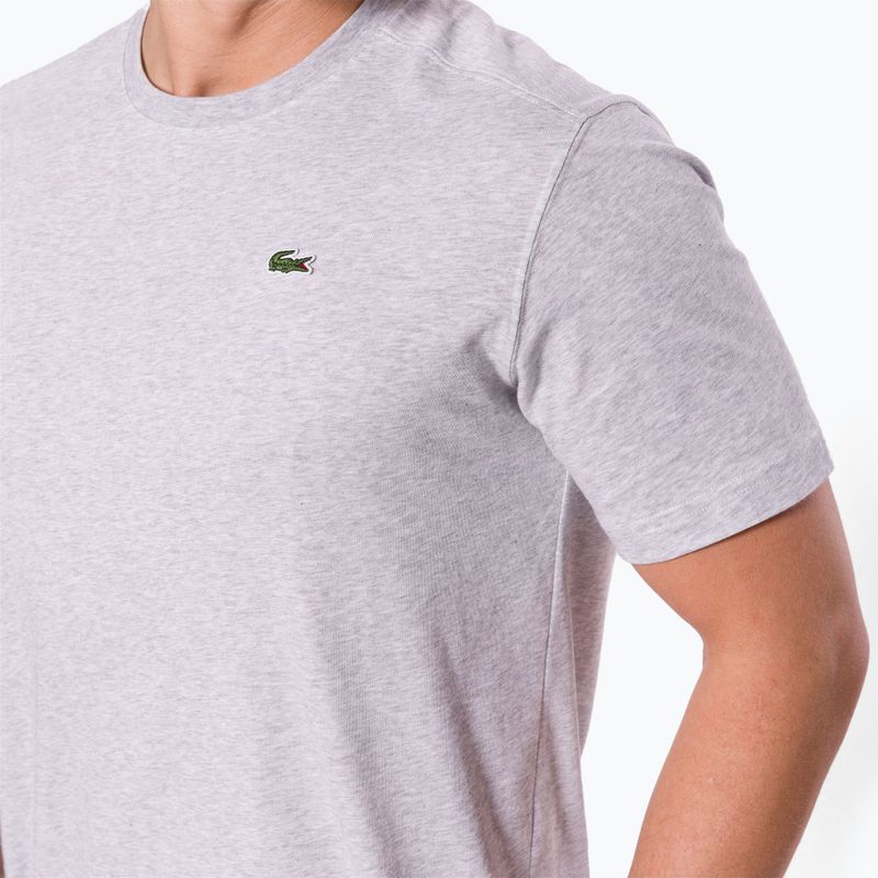 Lacoste pánske tenisové tričko sivé TH7618 5