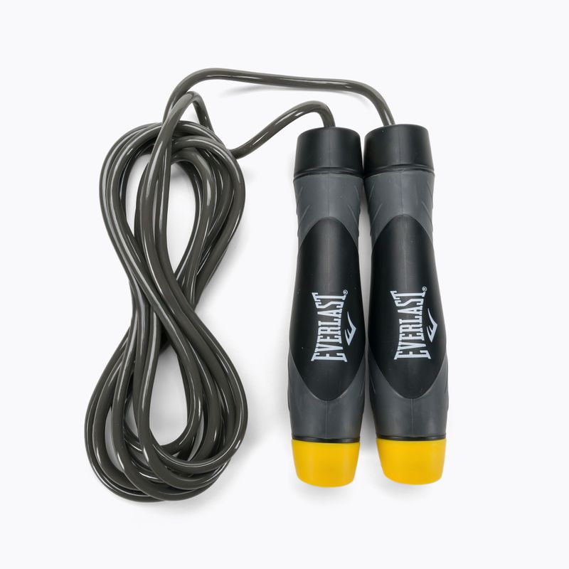 Švihadlo EVERLAST so záťažou čierne EV3640