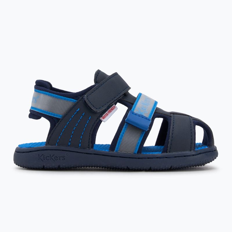 Detské sandále Kickers Kickbeachou navy 2