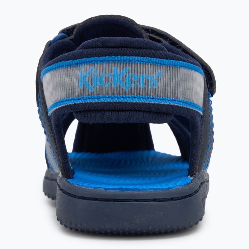 Detské sandále Kickers Kickbeachou navy 6