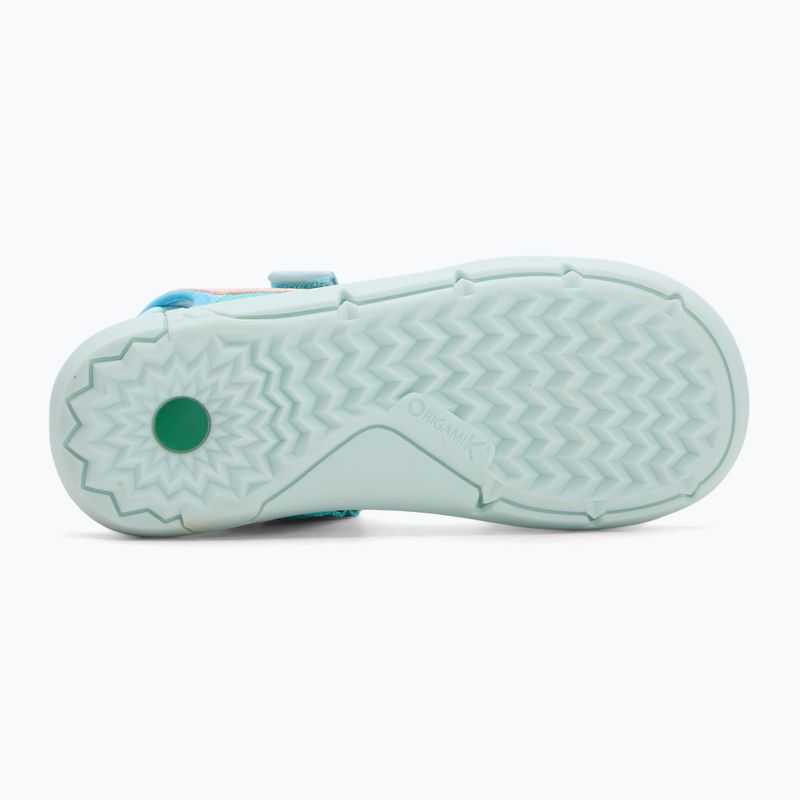 Detské sandále Kickers Kickjune blue/coral pink/green 4
