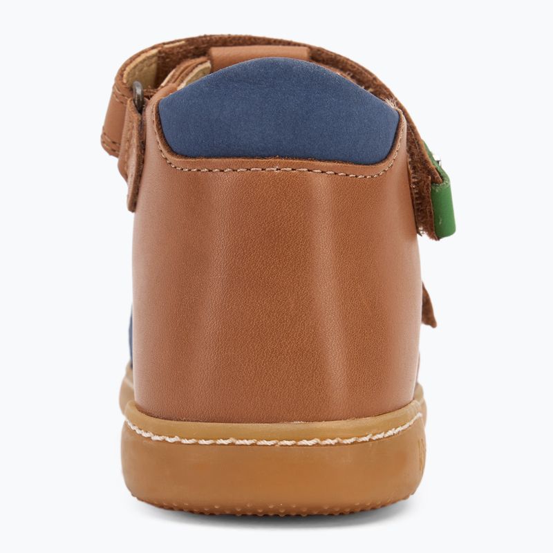 Detské sandále Kickers Kick Pod camel/navy 6
