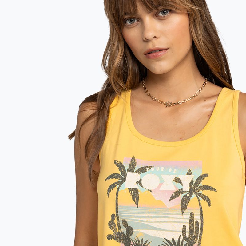 Dámske tielko Roxy Beach Angel Tank top banana cream 5