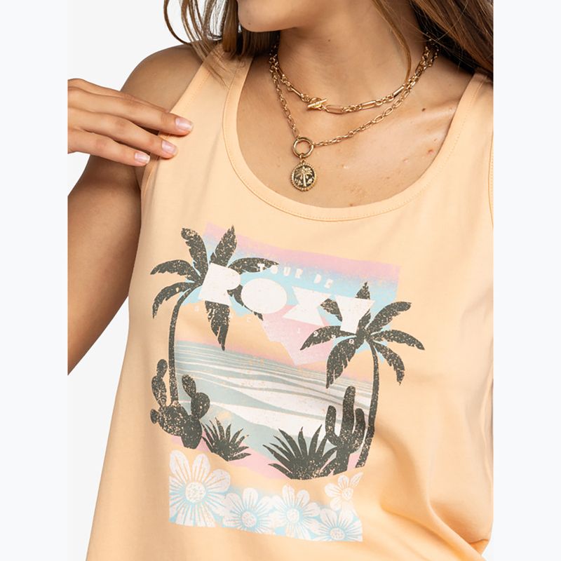 Dámske tielko Roxy Beach Angel Tank peach nougat 5