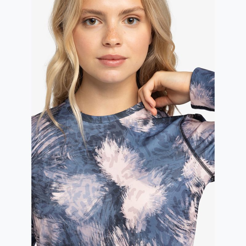 Dámska termoaktívna mikina ROXY Daybreak Brushed Top wild wind darknight 5