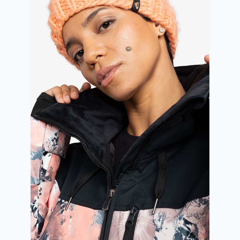 Dámska snowboardová bunda ROXY Presence Parka peach pink dreamy picture 5