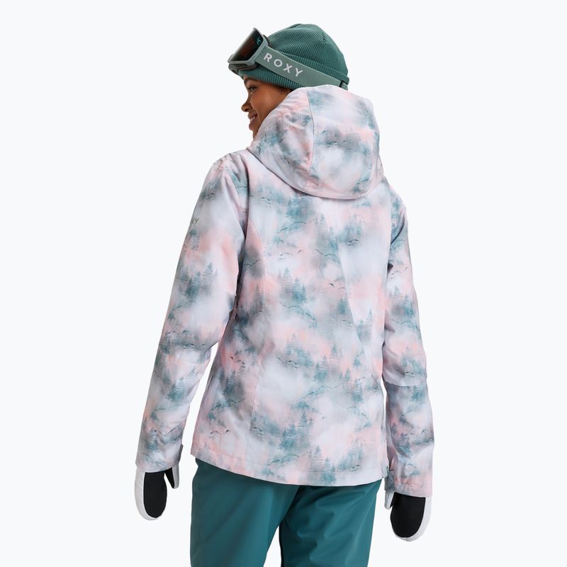 Dámska snowboardová bunda ROXY Roxy Jetty sea pine mystery fog 3