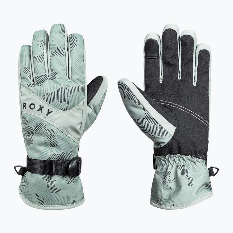 Dámske snowboardové rukavice ROXY Roxy Jetty lily pad skicár 7