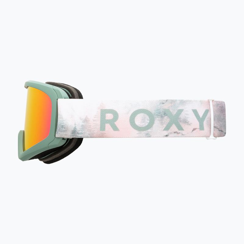 Detské snowboardové okuliare ROXY Sunny Ride Girl mystery fog/rose gold mi 7