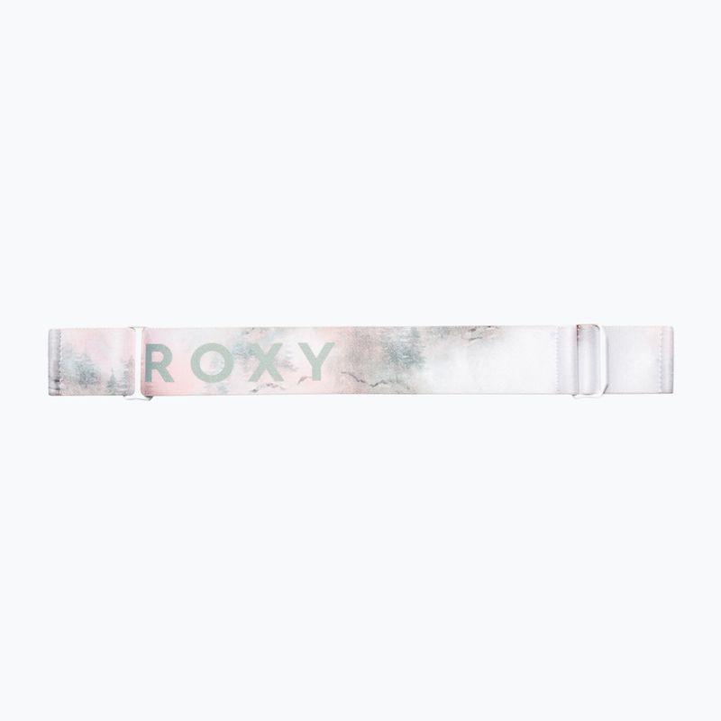 Detské snowboardové okuliare ROXY Sunny Ride Girl mystery fog/rose gold mi 9