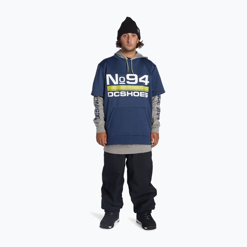 Pánska snowboardová mikina DC Dryden dress blues 2