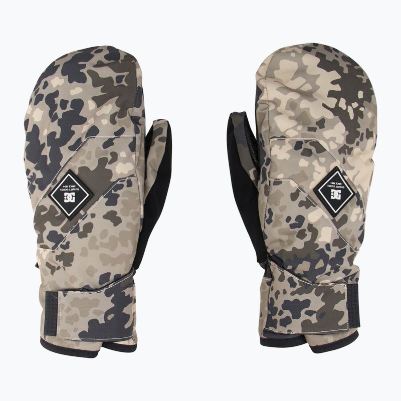 Pánske rukavice na snowboard DC Franchise Mitten fractal 2