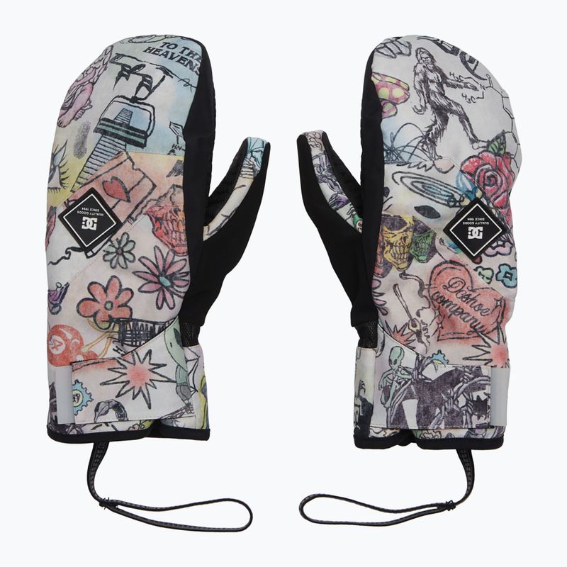 Pánske rukavice na snowboard DC Franchise Mitten vision quest 7