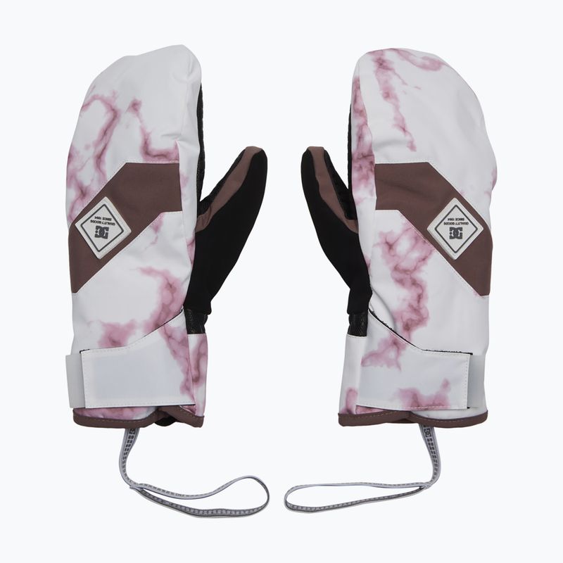 Dámske snowboardové rukavice ROXY Chloe Kim Mitts buttercream