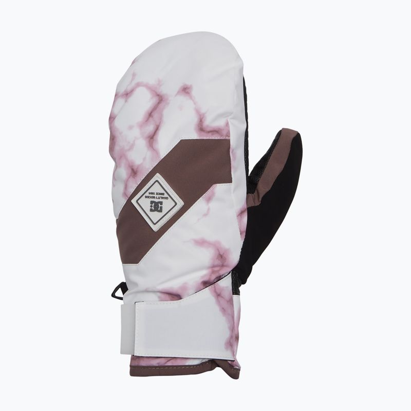 Dámske snowboardové rukavice ROXY Chloe Kim Mitts buttercream 2