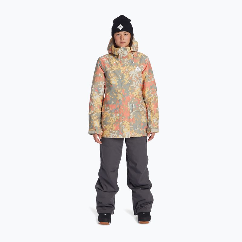 Dámska snowboardová bunda DC Cruiser fractal coral 2