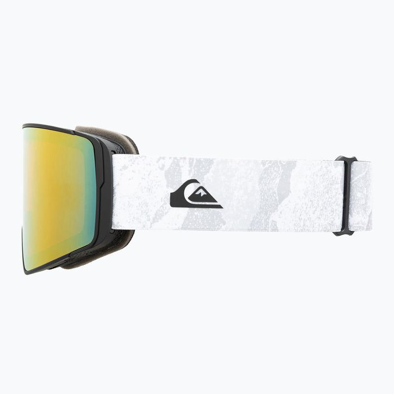 Pánske snowboardové okuliare Quiksilver Storm MG white camo/clux l purple mi 3