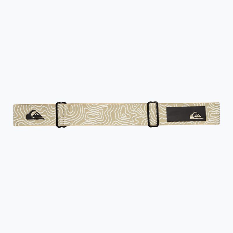 Pánske snowboardové okuliare Quiksilver QSRC Adapt twill/adapt gold ml 9