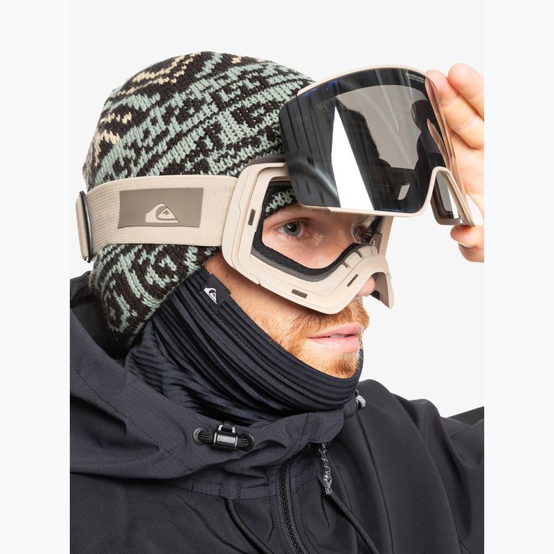 Pánske okuliare na snowboard Quiksilver Storm MG twil/clux silver mi 5