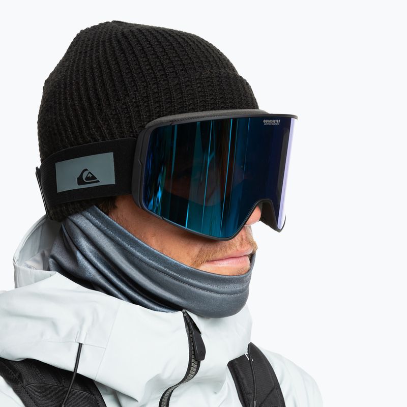 Pánske snowboardové okuliare Quiksilver Storm MG black/clux l blue mi 4