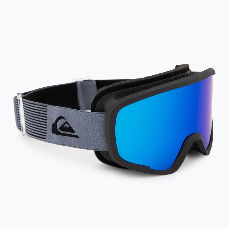 Detské snowboardové okuliare Quiksilver Shredder Boy flint stone/blue ml