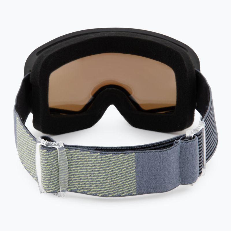 Detské snowboardové okuliare Quiksilver Shredder Boy flint stone/blue ml 2