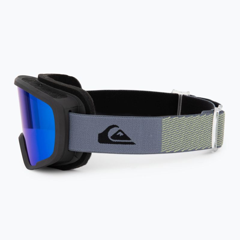 Detské snowboardové okuliare Quiksilver Shredder Boy flint stone/blue ml 4