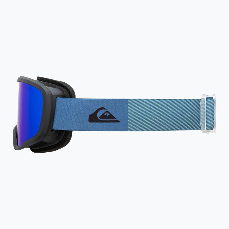 Detské okuliare na snowboard Quiksilver Shredder Boy flint stone/blue ml 3