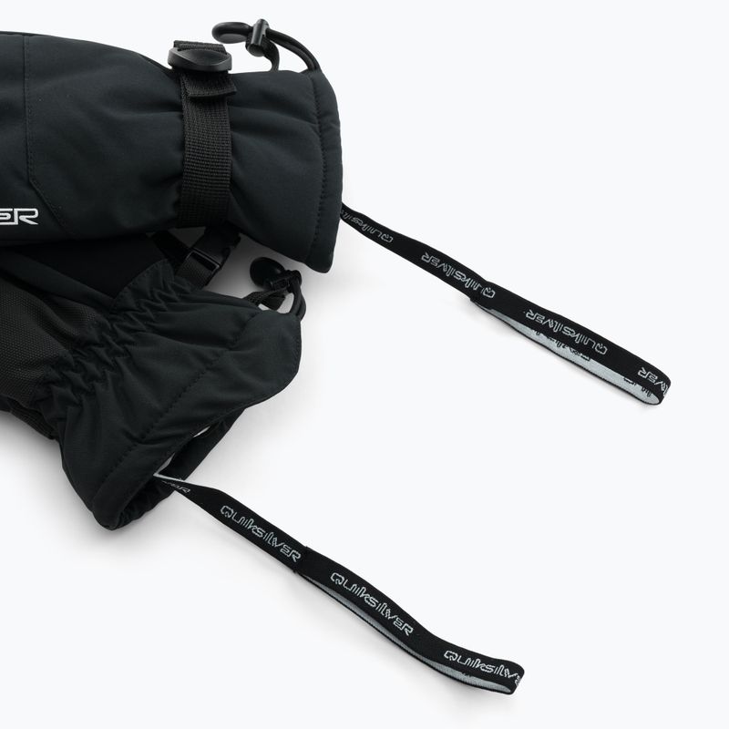 Detské snowboardové rukavice Quiksilver Mission true black 6