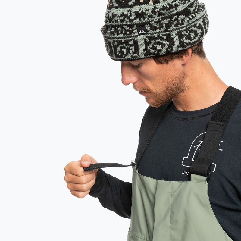 Pánske snowboardové nohavice Quiksilver Utility Bib sea spray 4