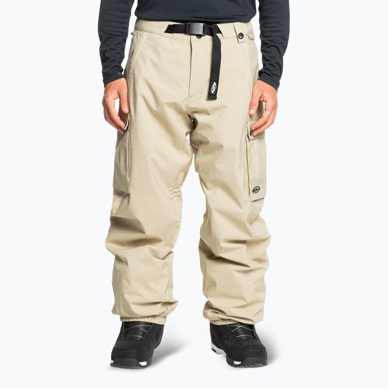 Pánske snowboardové nohavice Quiksilver Snow Down Cargo twill