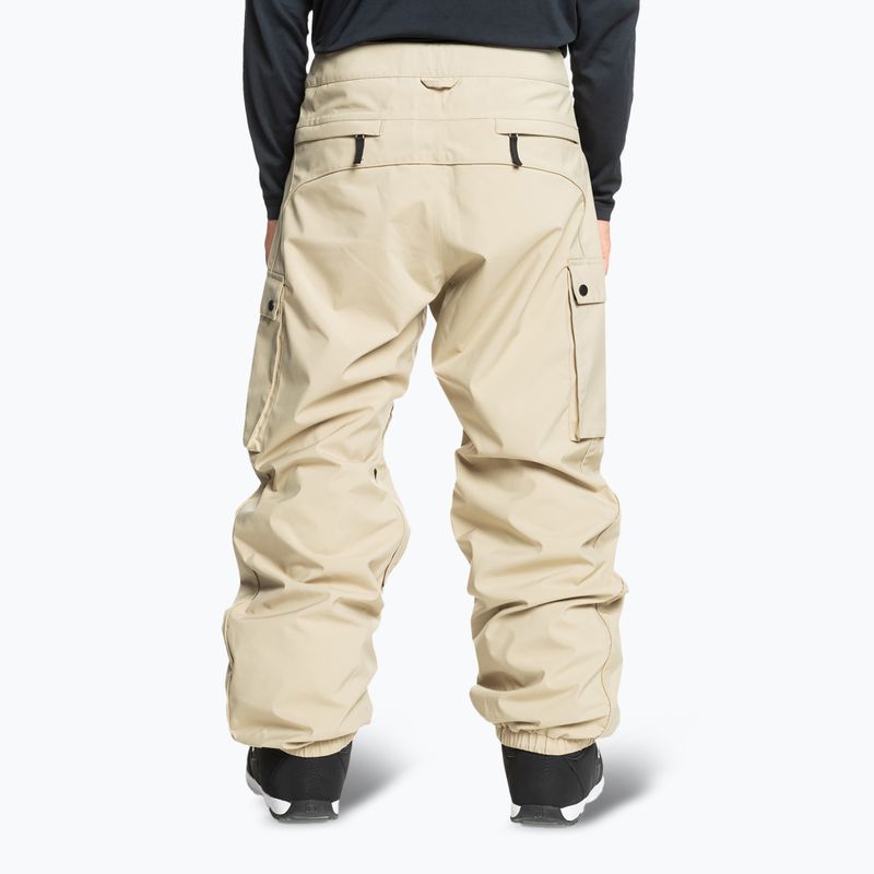 Pánske snowboardové nohavice Quiksilver Snow Down Cargo twill 2
