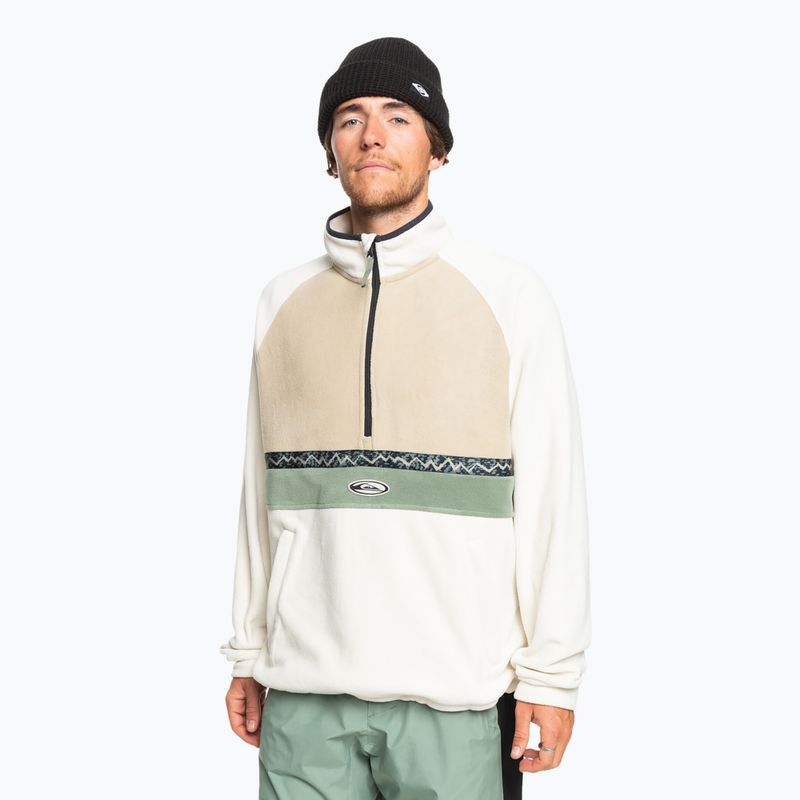 Pánska snowboardová mikina Quiksilver Champagne Powder Fleece birch