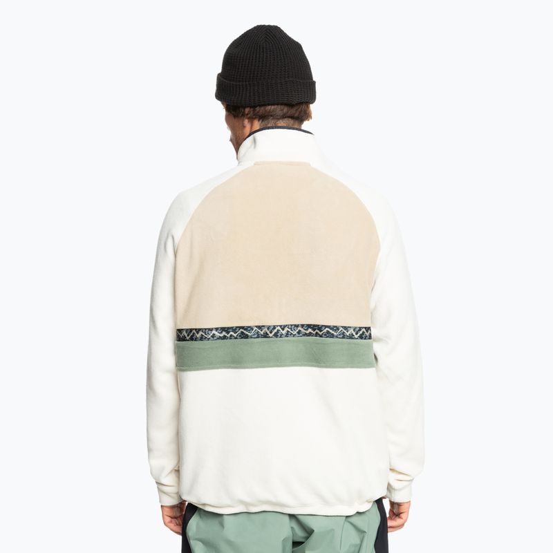 Pánska snowboardová mikina Quiksilver Champagne Powder Fleece birch 3