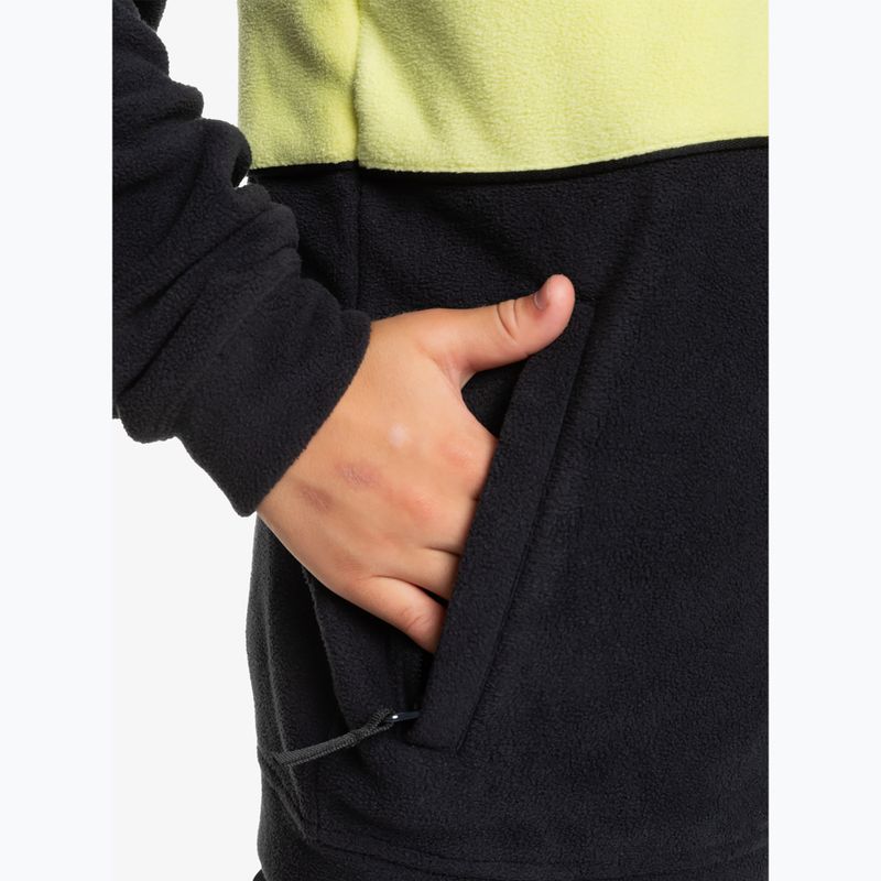 Detská snowboardová mikina Quiksilver Explore Fleece true black 6