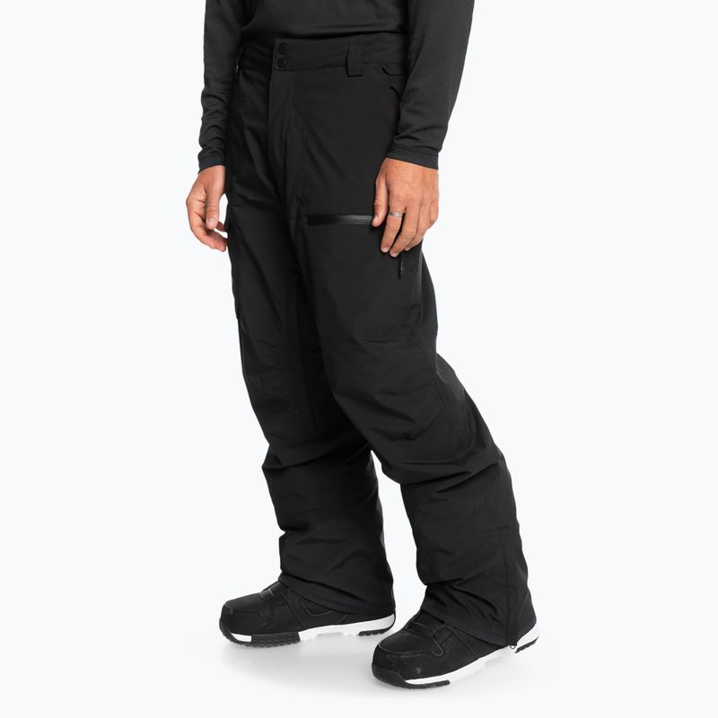 Pánske snowboardové nohavice Quiksilver Utility true black 4