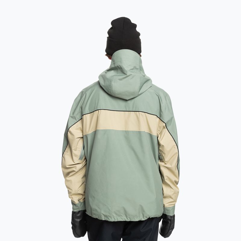 Pánska snowboardová bunda Quiksilver High Altitude Gore-Tex sea spray 2