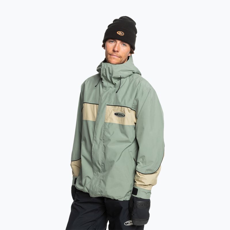Pánska snowboardová bunda Quiksilver High Altitude Gore-Tex sea spray 3