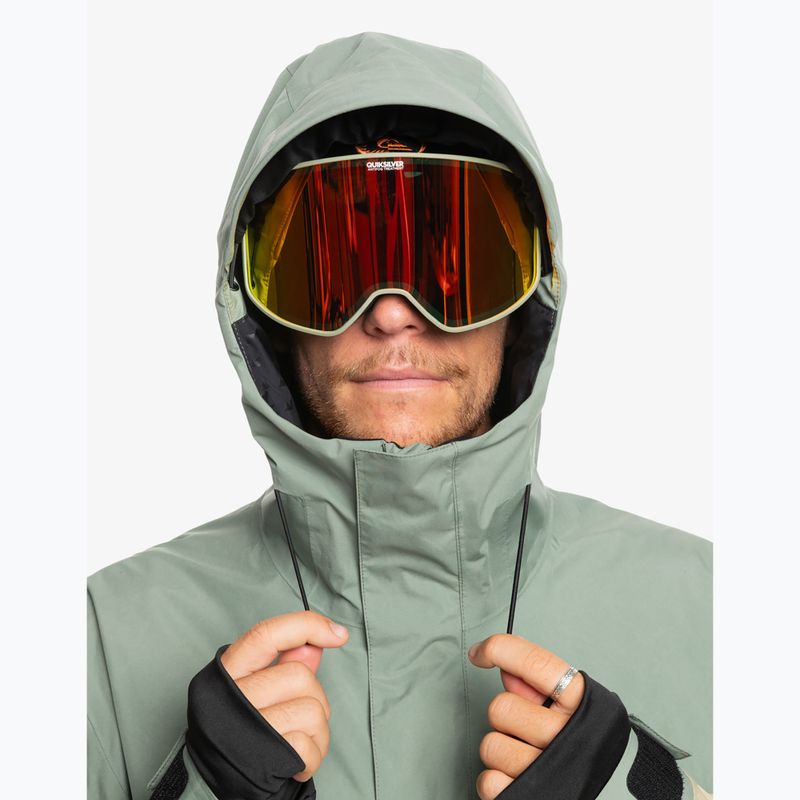 Pánska snowboardová bunda Quiksilver High Altitude Gore-Tex sea spray 4