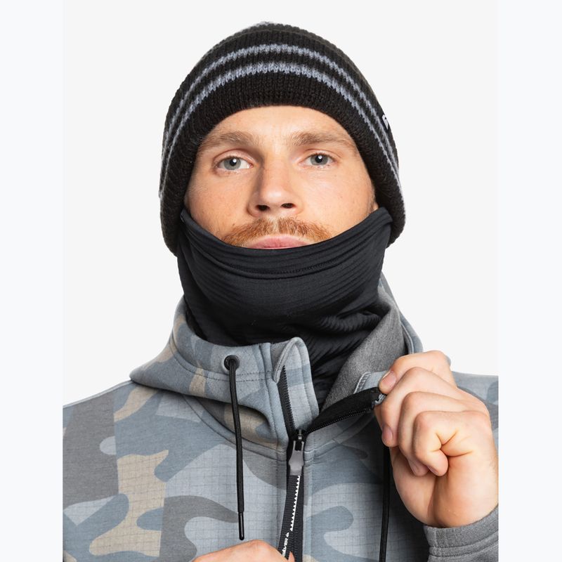 Pánska snowboardová mikina Quiksilver Shredder Hoodie puzzle camo ice flow 5