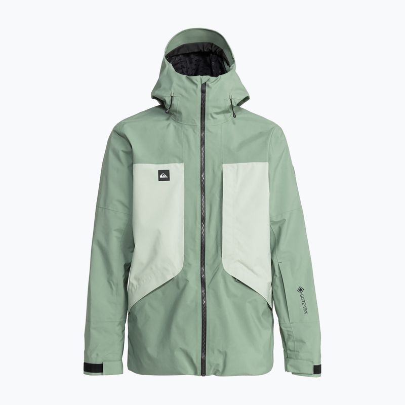 Pánska snowboardová bunda Quiksilver Forever Stretch Gore-Tex sea spray 5