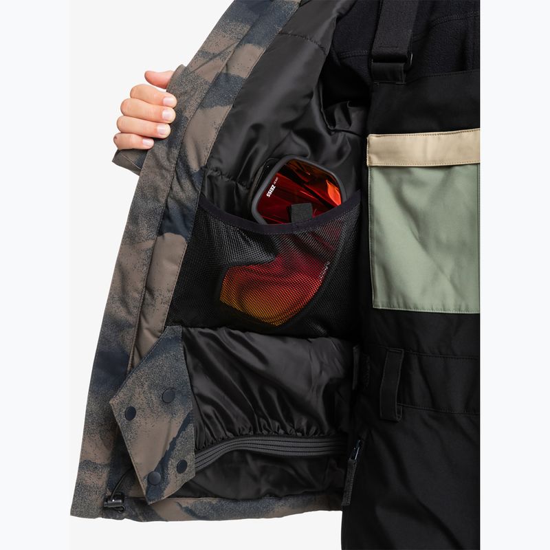 Detská snowboardová bunda Quiksilver Side Hit mountain spray canteen 4