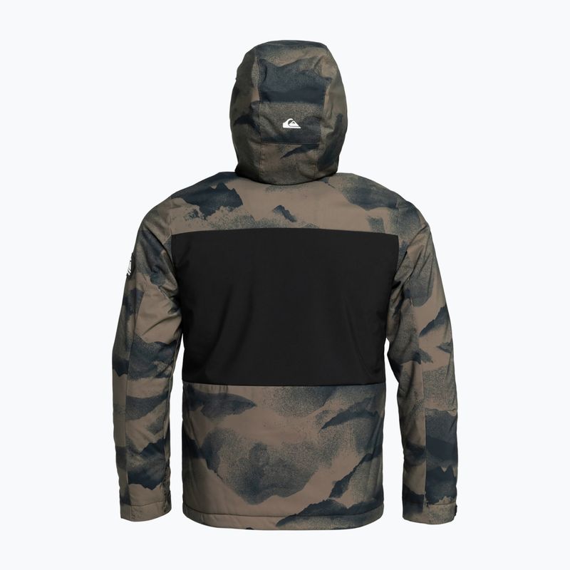 Detská snowboardová bunda Quiksilver Side Hit mountain spray canteen 6