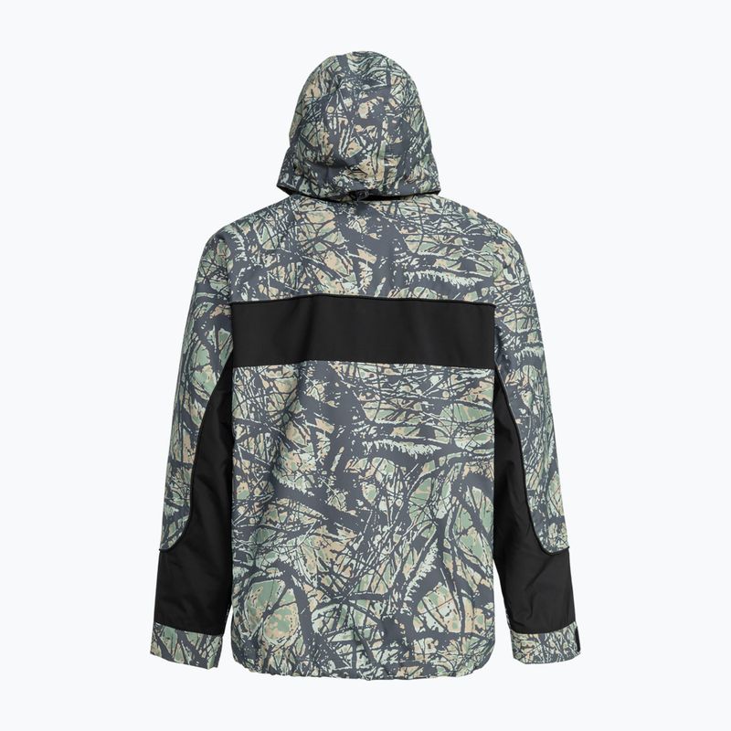 Pánska snowboardová bunda Quiksilver High Altitude 20K woodland abstract sea spray 6
