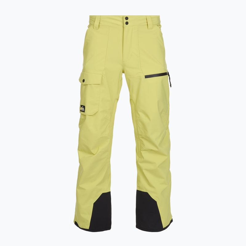 Pánske snowboardové nohavice Quiksilver Utility  celery green 7