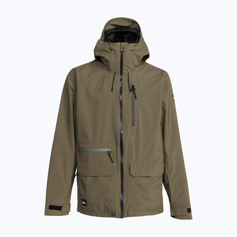 Pánska snowboardová bunda Quiksilver Quest Stretch 20K canteen 5
