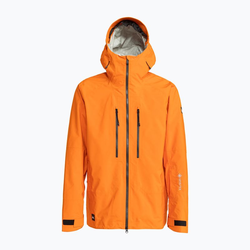 Pánska snowboardová bunda Quiksilver Pro Path Goretex 2L orange pepper 5