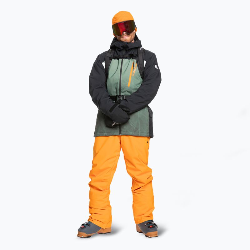 Pánske snowboardové nohavice Quiksilver Estate orange pepper 2