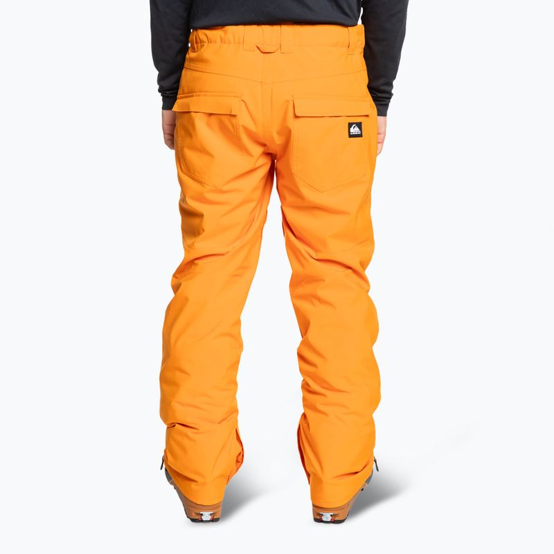 Pánske snowboardové nohavice Quiksilver Estate orange pepper 3