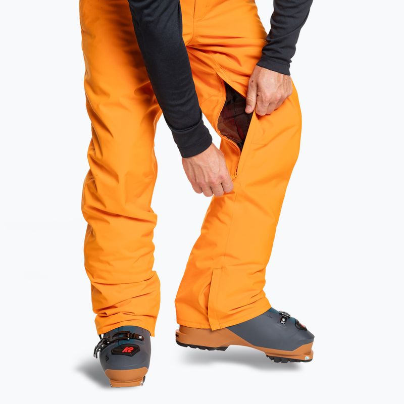 Pánske snowboardové nohavice Quiksilver Estate orange pepper 6